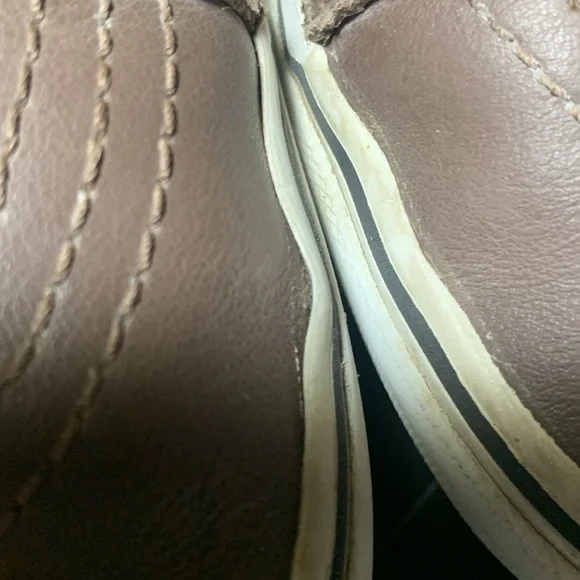 Men’s Vans Off The Wall, leather high top, size 11 - Picture 11 of 13